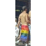 Bandera gay arco iris