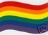 Pegatina bandera gay