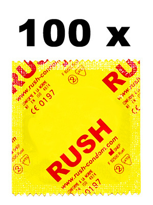 RUSH Condones lubricados