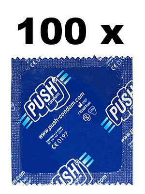PUSH Condones lubricados 100