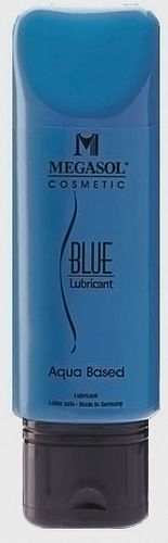Lubricante íntimo base acuosa Megasol Blue 200 ml
