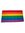 Bandera gay arco iris orgullo gay